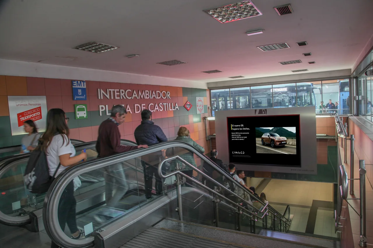 Lynk & Co programmatic DOOH placement in the Spanish market (Vistar Media case study)